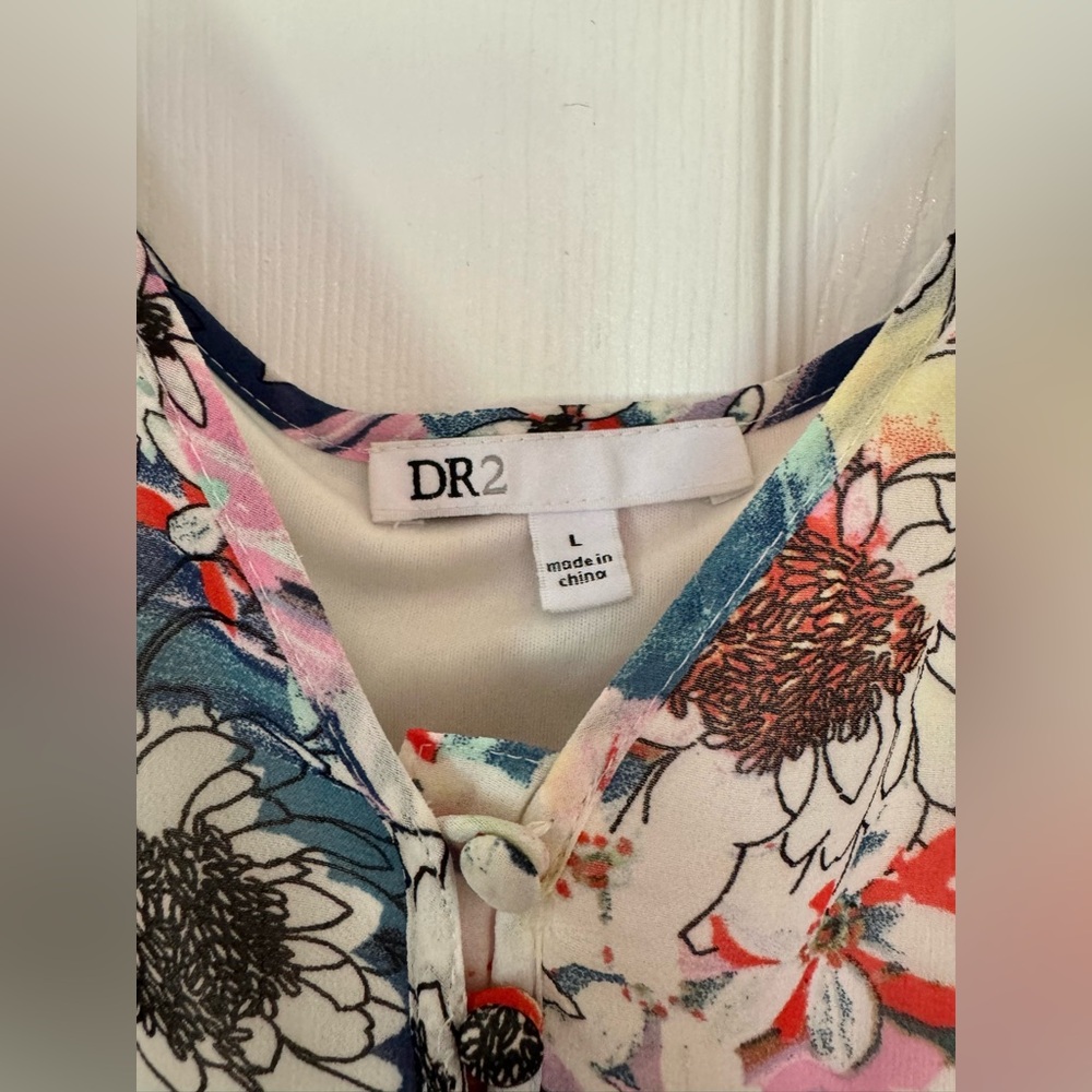 Dr2 Daniel Rainn Patchwork Floral Print Sleeveles… - image 7